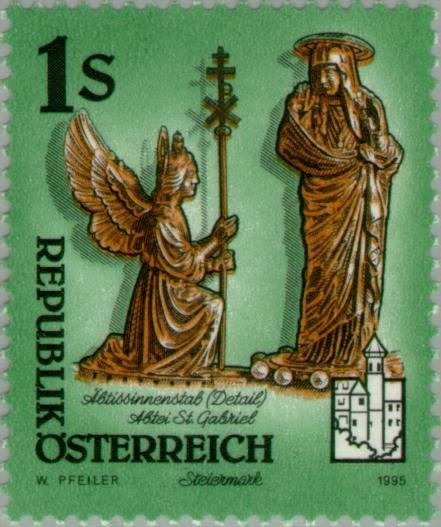 Rod of an abbess (detail), 1893