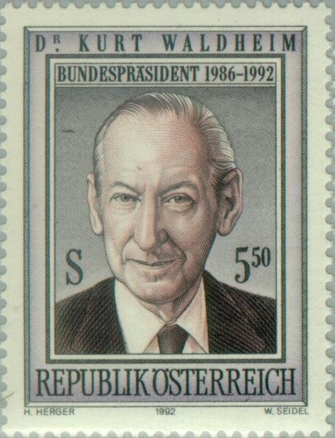 Kurt Waldheim (1918-2007) federal president