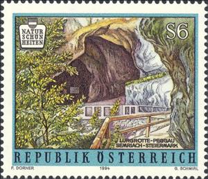 Stamp, Lurgrotte (Cave), Peggau - Semriach, Styria, Austria,  , Landscapes, Caves