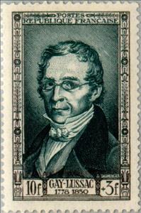 Stamp, Gay-Lussac (1778-1830), France,  , Scientists, Chemists, Physicists