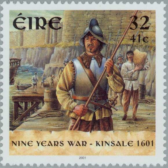 Nine Years War - Kinsale 1601.  Spanish Pikeman
