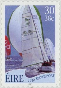 Stamp, 1720 Sportsboat, Ireland,  , Ships, Sport, Aquatic Sports, Sailing, Sailing Ships