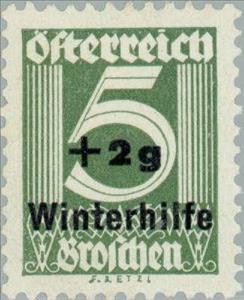 Stamp, Numerical, Austria,  , Numbers