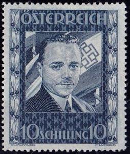 Stamp, Dollfuss, Dr. Engelbert (1892-1934) federal chancellor, Austria,  , Heads of State, Politicians
