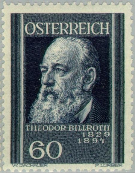 Theodor Billroth (1829-94) surgeon