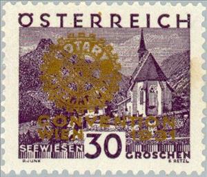 Stamp, Seewiesen, Steiermark, Austria,  , Landscapes, Rotary, Churches - Cathedrals - Basilicas - Chapels