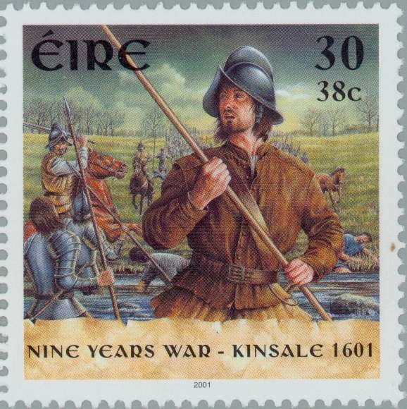 Nine Years War - Kinsale 1601.  Irish Pikeman