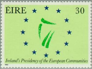Stamp, Ireland's Presidency of the European Commission, Ireland,  , Special Occasions, European Union