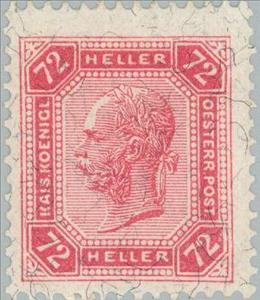 Stamp, Emperor Franz Joseph, Austria,  , Heads of State, Emperors