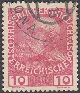 Stamp, Emporer Franz Joseph (1848-1916), Austria,  , Heads of State, Emperors