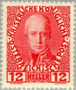 Stamp, Emporer Franz I (1792-1835), Austria,  , Heads of State, Emperors