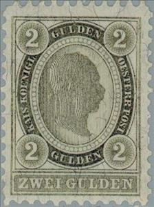 Stamp, Emperor Franz Joseph, Austria,  , Heads of State, Emperors