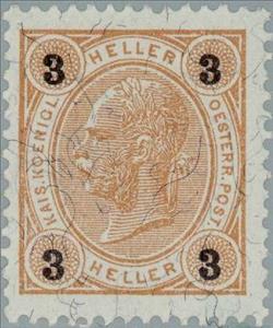 Stamp, Emperor Franz Joseph, Austria,  , Heads of State, Emperors
