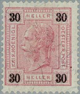 Stamp, Emperor Franz Joseph, Austria,  , Heads of State, Emperors