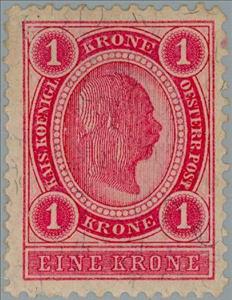 Stamp, Emperor Franz Joseph, Austria,  , Heads of State, Emperors