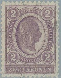 Stamp, Emperor Franz Joseph, Austria,  , Heads of State, Emperors
