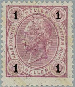 Stamp, Emperor Franz Joseph, Austria,  , Heads of State, Emperors
