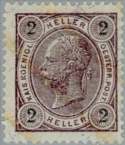 Stamp, Emperor Franz Joseph, Austria,  , Heads of State, Emperors