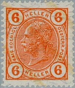 Stamp, Emperor Franz Joseph, Austria,  , Heads of State, Emperors