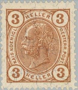 Stamp, Emperor Franz Joseph, Austria,  , Heads of State, Emperors