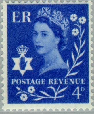 Queen Elizabeth II - Northern Ireland - Wilding Portrait