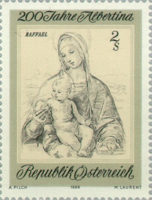 "Madonna with Pomegranate" by Rafael