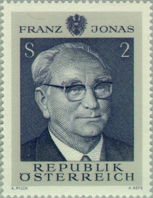 Dr. Franz Jonas (1899-1974) federal president