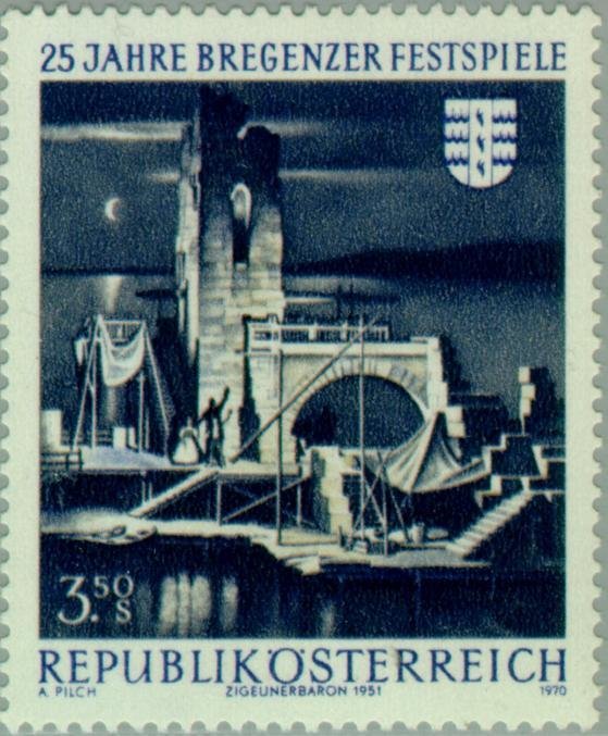 Scene from the operette "Der Zigeunerbaron"