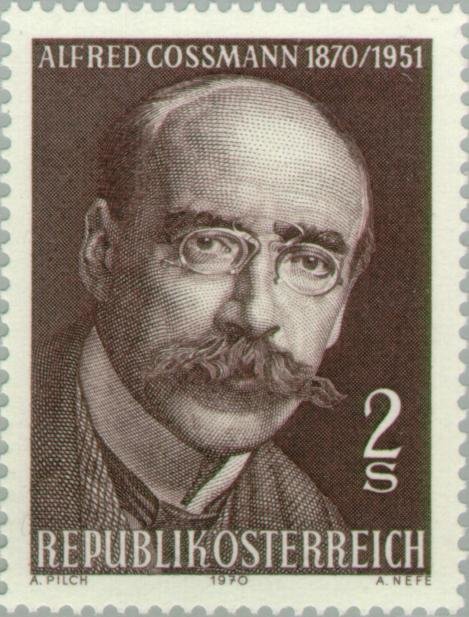 Alfred Cossmann (1870-1951) copperplate engraver