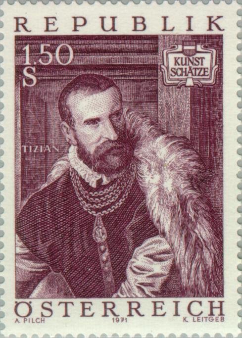 "Jacopo de Strada" by Tizian (c. 1488-1576)