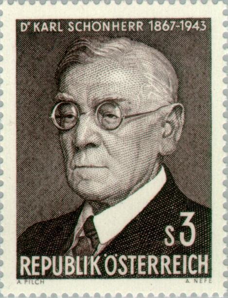 Dr. Karl Schönherr (1867-1943) writer & poet