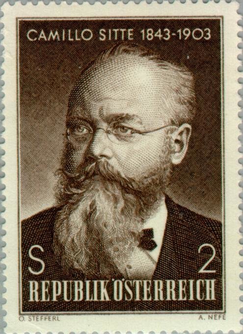 Camillo Sitte (1843-1903) architect & city planner