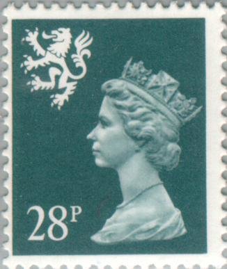Queen Elizabeth II - Scotland - Machin Portrait