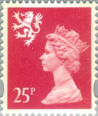 Queen Elizabeth II - Scotland - Machin Portrait