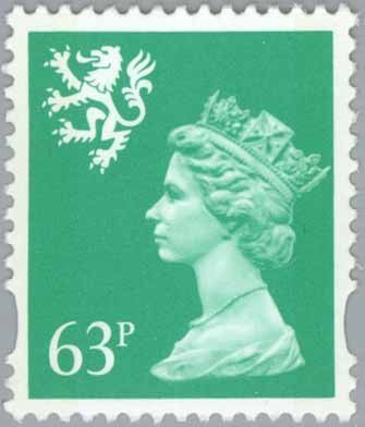 Queen Elizabeth II - Scotland - Machin Portrait