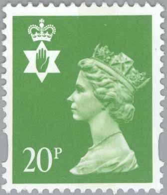 Queen Elizabeth II - Northern Ireland - Machin Portrait