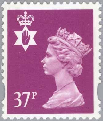 Queen Elizabeth II - Northern Ireland - Machin Portrait