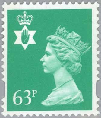 Queen Elizabeth II - Northern Ireland - Machin Portrait