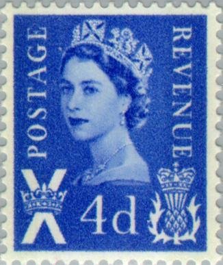 Queen Elizabeth II - Scotland - Wilding Portrait