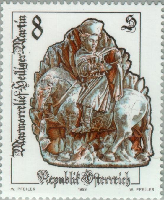 St Martin on horse