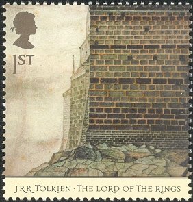 Stamp, Barad-dûr, United Kingdom of Great Britain & Northern Ireland,  , Authors, Books