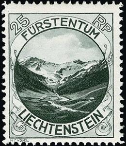 Stamp, Naafkopf, Liechtenstein,  , Landscapes, Mountains