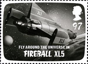 Stamp, Fireball, United Kingdom of Great Britain & Northern Ireland,  , Television
