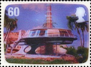 Stamp, Thunderbird 3, United Kingdom of Great Britain & Northern Ireland,  , Television