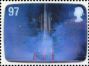 Stamp, Thunderbird 1, United Kingdom of Great Britain & Northern Ireland,  , Television
