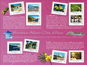 Booklet, The Provence-Alpes-Côte d'Azur I like 2011, France,  