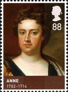 Stamp, Queen Anne, United Kingdom of Great Britain & Northern Ireland,  , Heads of State, Royalty, Queens
