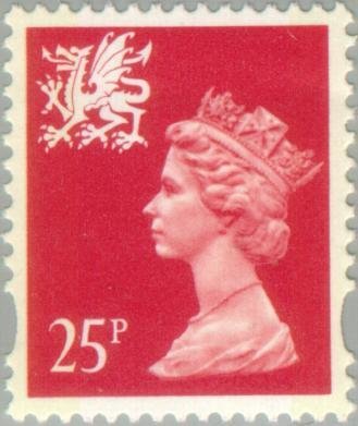Queen Elizabeth II - Wales - Machin Portrait