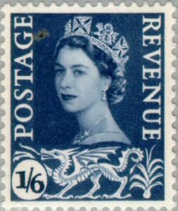 Queen Elizabeth II - Wales - Wilding Portrait