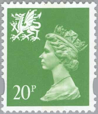 Queen Elizabeth II - Wales - Machin Portrait